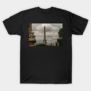 Moody Eiffel Tower T-Shirt